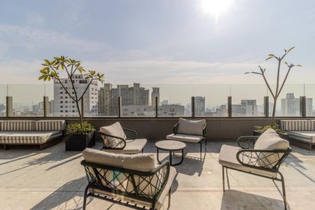 Apartamento para alugar com 38m², 1 quarto e 1 vagaTerraço