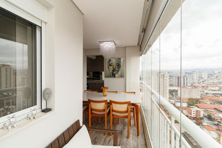 Varanda da Sala de apartamento à venda com 2 quartos, 64m² em Vila Maria, São Paulo