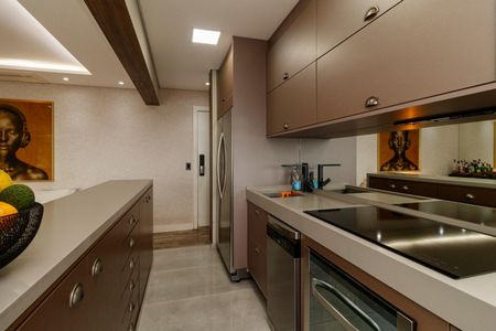 Apartamento à venda com 64m², 2 quartos e 1 vaga Apartamento à venda com 64m², 2 quartos e 1 vagaCozinha e Área de Serviço