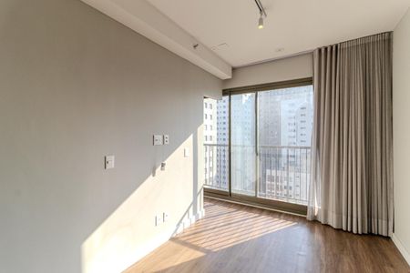 Sala de apartamento para alugar com 1 quarto, 35m² em Santa Cecilia, São Paulo
