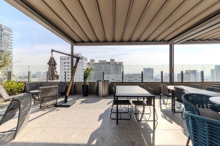 Apartamento para alugar com 35m², 1 quarto e sem vagaTerraço