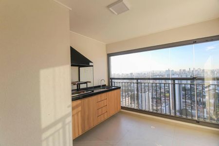 Varanda da Sala de apartamento para alugar com 2 quartos, 75m² em Jardim Independência (são Paulo), São Paulo