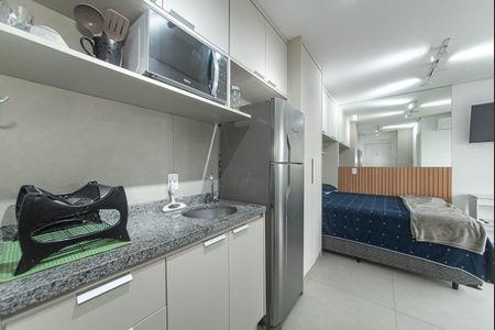 Studio para alugar com 22m², 1 quarto e sem vaga Studio para alugar com 22m², 1 quarto e sem vagaCozinha