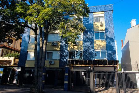 Fachada do Prédio de apartamento à venda com 1 quarto, 43m² em Menino Deus, Porto Alegre