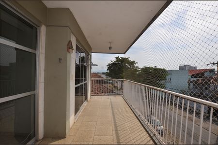 Varanda da Sala de apartamento à venda com 2 quartos, 108m² em Campinho, Rio de Janeiro