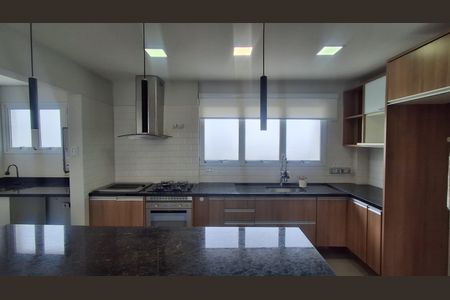 Cozinha  de apartamento à venda com 3 quartos, 107m² em Barcelona, São Caetano do Sul