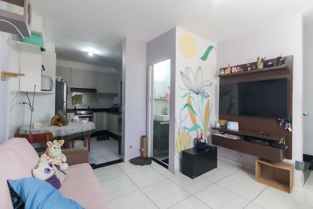 Sala de casa de condomínio à venda com 2 quartos, 64m² em Vila Nova Curuca, São Paulo