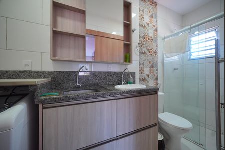 Casa para alugar com 55m², 2 quartos e sem vagaBanheiro