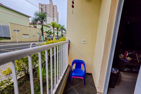 Varanda de apartamento à venda com 3 quartos, 67m² em Vila Metalúrgica, Santo André