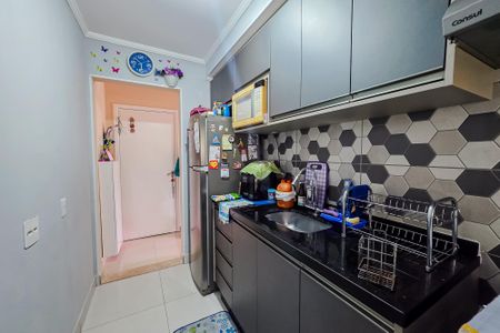 Cozinha  de apartamento à venda com 3 quartos, 67m² em Vila Metalúrgica, Santo André