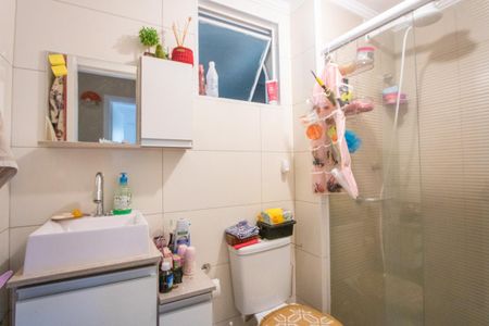 Banheiro de apartamento à venda com 3 quartos, 67m² em Vila Metalúrgica, Santo André