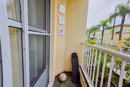 Varanda de apartamento à venda com 3 quartos, 67m² em Vila Metalúrgica, Santo André