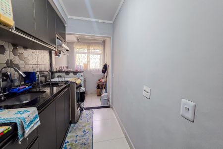Cozinha  de apartamento à venda com 3 quartos, 67m² em Vila Metalúrgica, Santo André