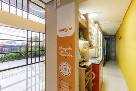 Studio para alugar com 24m², 1 quarto e sem vaga Studio para alugar com 24m², 1 quarto e sem vagaÁrea comum - Mercadinho