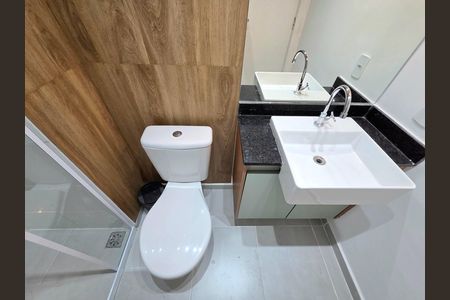 Studio para alugar com 24m², 1 quarto e sem vaga Studio para alugar com 24m², 1 quarto e sem vagaBanheiro