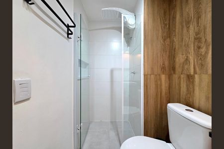 Studio para alugar com 24m², 1 quarto e sem vaga Studio para alugar com 24m², 1 quarto e sem vagaBanheiro