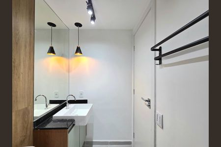 Studio para alugar com 24m², 1 quarto e sem vaga Studio para alugar com 24m², 1 quarto e sem vagaBanheiro