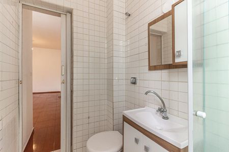 Banheiro de kitnet/studio para alugar com 1 quarto, 40m² em Campos Elíseos, São Paulo