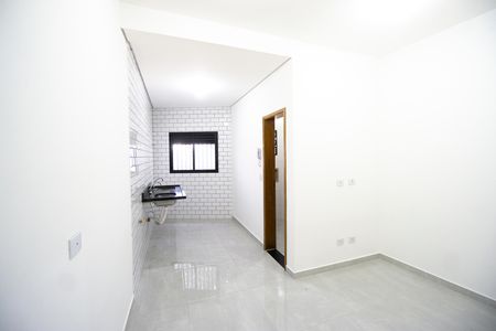 Sala e cozinha de apartamento à venda com 2 quartos, 39m² em Penha de França, São Paulo