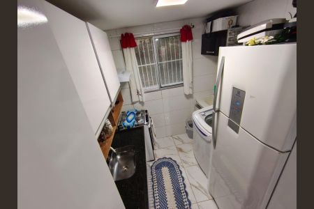 Cozinha de apartamento à venda com 2 quartos, 47m² em Jardim Tamoio, Jundiaí