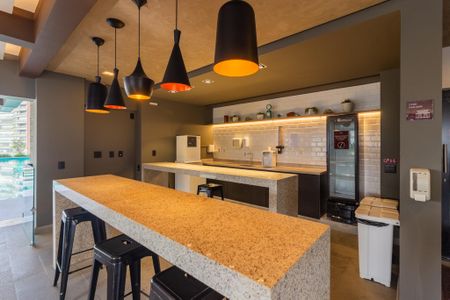 Studio para alugar com 35m², 1 quarto e 1 vaga Studio para alugar com 35m², 1 quarto e 1 vagaÁrea comum - Lounge
