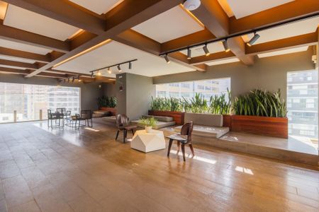 Studio para alugar com 35m², 1 quarto e 1 vaga Studio para alugar com 35m², 1 quarto e 1 vagaÁrea comum - Lounge