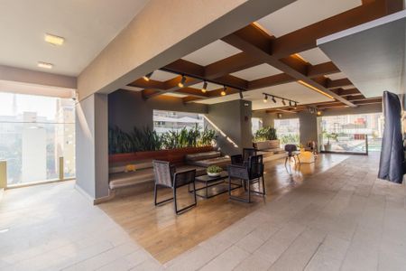 Studio para alugar com 35m², 1 quarto e 1 vaga Studio para alugar com 35m², 1 quarto e 1 vagaÁrea comum - Lounge