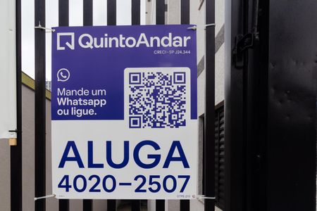 Apartamento para alugar com 40m², 2 quartos e sem vaga Apartamento para alugar com 40m², 2 quartos e sem vagaPlaca