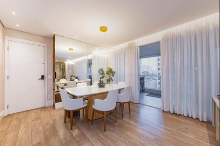 Sala de apartamento à venda com 3 quartos, 117m² em Jardim das Acacias, São Paulo