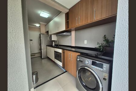 Cozinha integrada  de apartamento para alugar com 1 quarto, 38m² em Vila Andrade, São Paulo