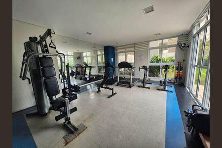 Área comum - Academia de apartamento para alugar com 1 quarto, 38m² em Vila Andrade, São Paulo