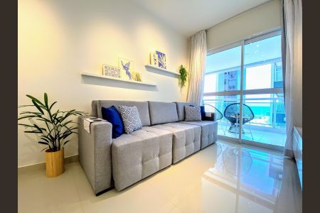 Sala de apartamento para alugar com 2 quartos, 77m² em José Menino, Santos