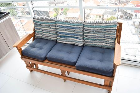 Apartamento à venda com 55m², 1 quarto e 1 vaga Apartamento à venda com 55m², 1 quarto e 1 vagaVaranda