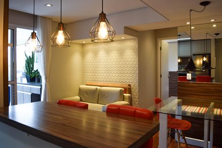 Apartamento à venda com 55m², 1 quarto e 1 vaga Apartamento à venda com 55m², 1 quarto e 1 vagaSala