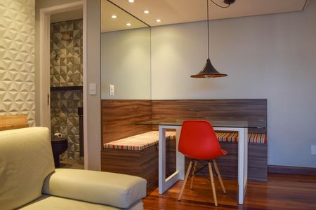 Sala de apartamento à venda com 1 quarto, 55m² em Jardim Analia Franco, São Paulo