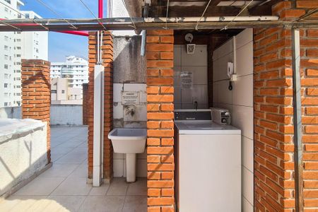 Área comum - Solarium/Lavanderia de kitnet/studio para alugar com 1 quarto, 38m² em Cerqueira César, São Paulo