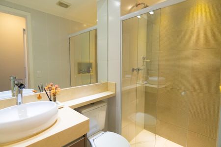 Apartamento à venda com 73m², 2 quartos e 2 vagas Apartamento à venda com 73m², 2 quartos e 2 vagasBanheiro Social