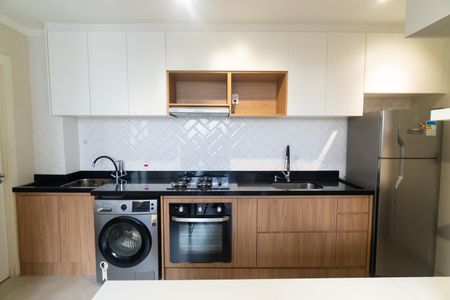 Apartamento para alugar com 35m², 2 quartos e sem vaga Apartamento para alugar com 35m², 2 quartos e sem vagaCozinha e Área de Serviço