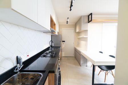 Apartamento para alugar com 35m², 2 quartos e sem vaga Apartamento para alugar com 35m², 2 quartos e sem vagaCozinha e Área de Serviço