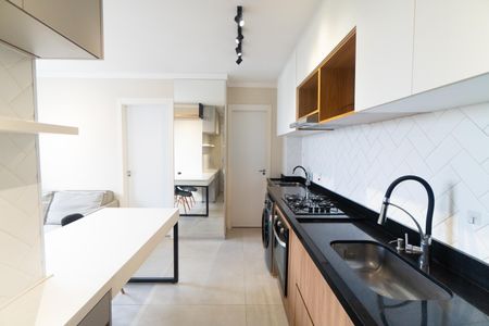 Apartamento para alugar com 35m², 2 quartos e sem vaga Apartamento para alugar com 35m², 2 quartos e sem vagaCozinha e Área de Serviço