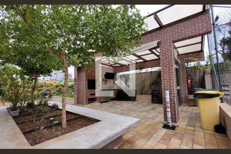Área comum - Churrasqueira de apartamento para alugar com 3 quartos, 76m² em Campestre, Santo André