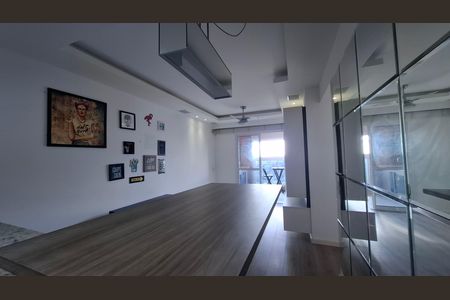 Sala de apartamento para alugar com 3 quartos, 76m² em Campestre, Santo André