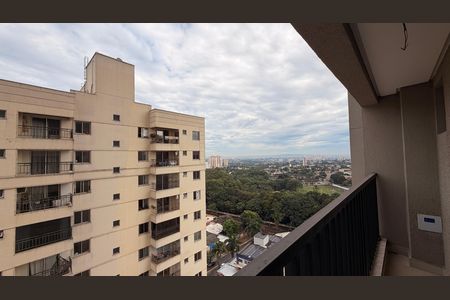 Vista da Sacada de apartamento à venda com 1 quarto, 49m² em Parque Amazonia, Goiânia