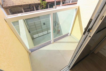 Varanda da Suíte 1   de casa à venda com 3 quartos, 125m² em Parque Residencial Oratorio, São Paulo