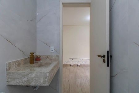 Banheiro da Suíte 2 de casa à venda com 3 quartos, 125m² em Parque Residencial Oratorio, São Paulo