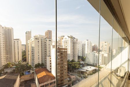 Studio para alugar com 42m², 1 quarto e 1 vaga Studio para alugar com 42m², 1 quarto e 1 vagaVaranda