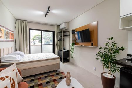 Sala de apartamento para alugar com 1 quarto, 27m² em Jardim São Paulo, São Paulo