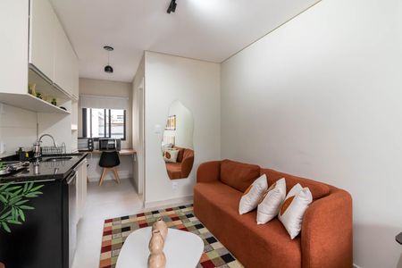 Sala de apartamento para alugar com 1 quarto, 27m² em Jardim São Paulo, São Paulo