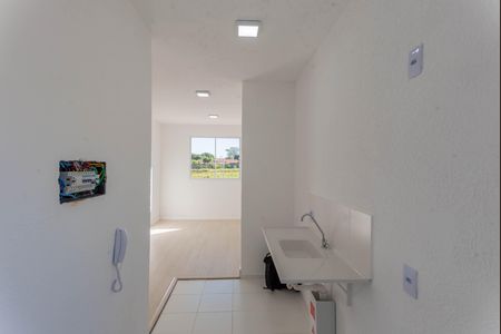 Cozinha de apartamento à venda com 2 quartos, 39m² em Jardim Rossin, Campinas