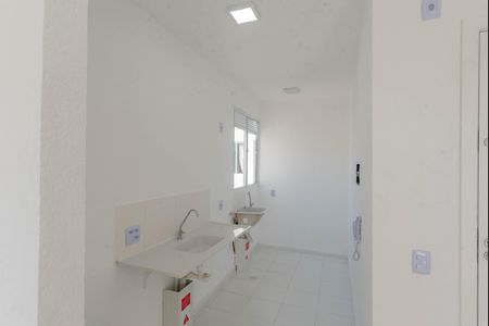 Cozinha de apartamento à venda com 2 quartos, 39m² em Jardim Rossin, Campinas